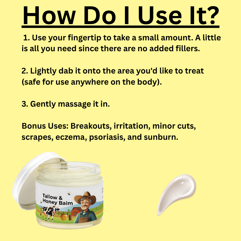 Jueco™ Tallow Honey Balm - 2 oz