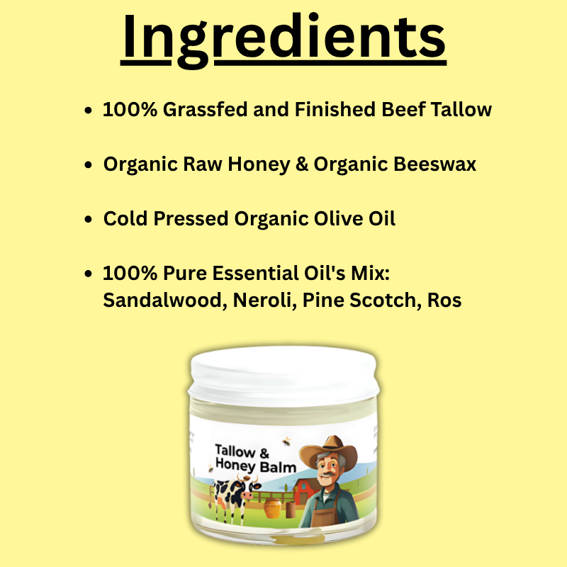 Jueco™ Tallow & Honey Balm - 2 oz