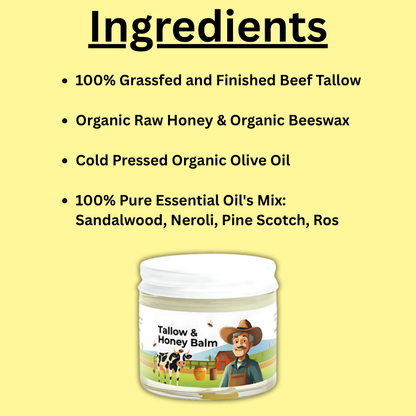 Jueco™ Tallow & Honey Balm - 2 oz