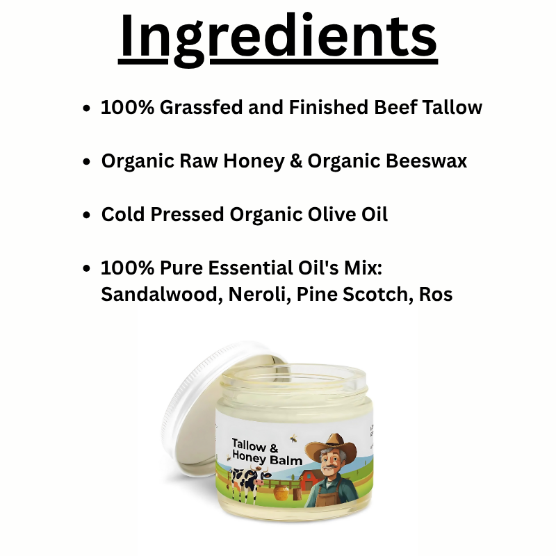 Jueco™ Tallow Honey Balm - 2 oz