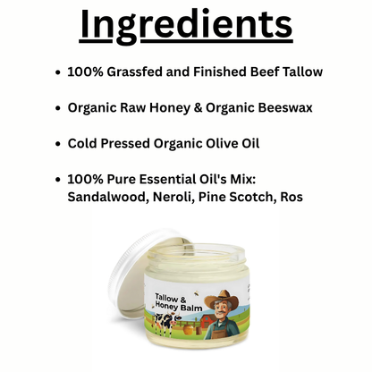 Jueco™ Tallow Honey Balm - 2 oz